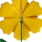 Glitzhome® 3.5ft Assorted Multi-Functional Metal Dimensional Flower Yard Stake, 3ct.